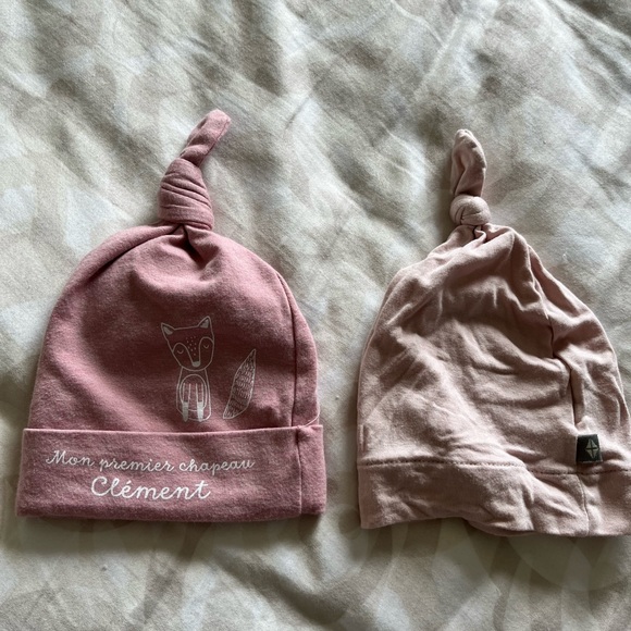 🌻3/25$! Set of 2 newborn baby hats - Clement and Kyte baby - Picture 1 of 3